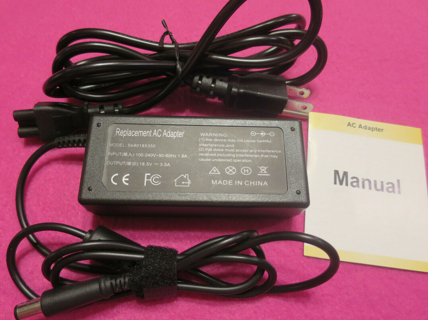 NEW  Replacement AC Adapter SK90185350 Charger for Hp Laptop 