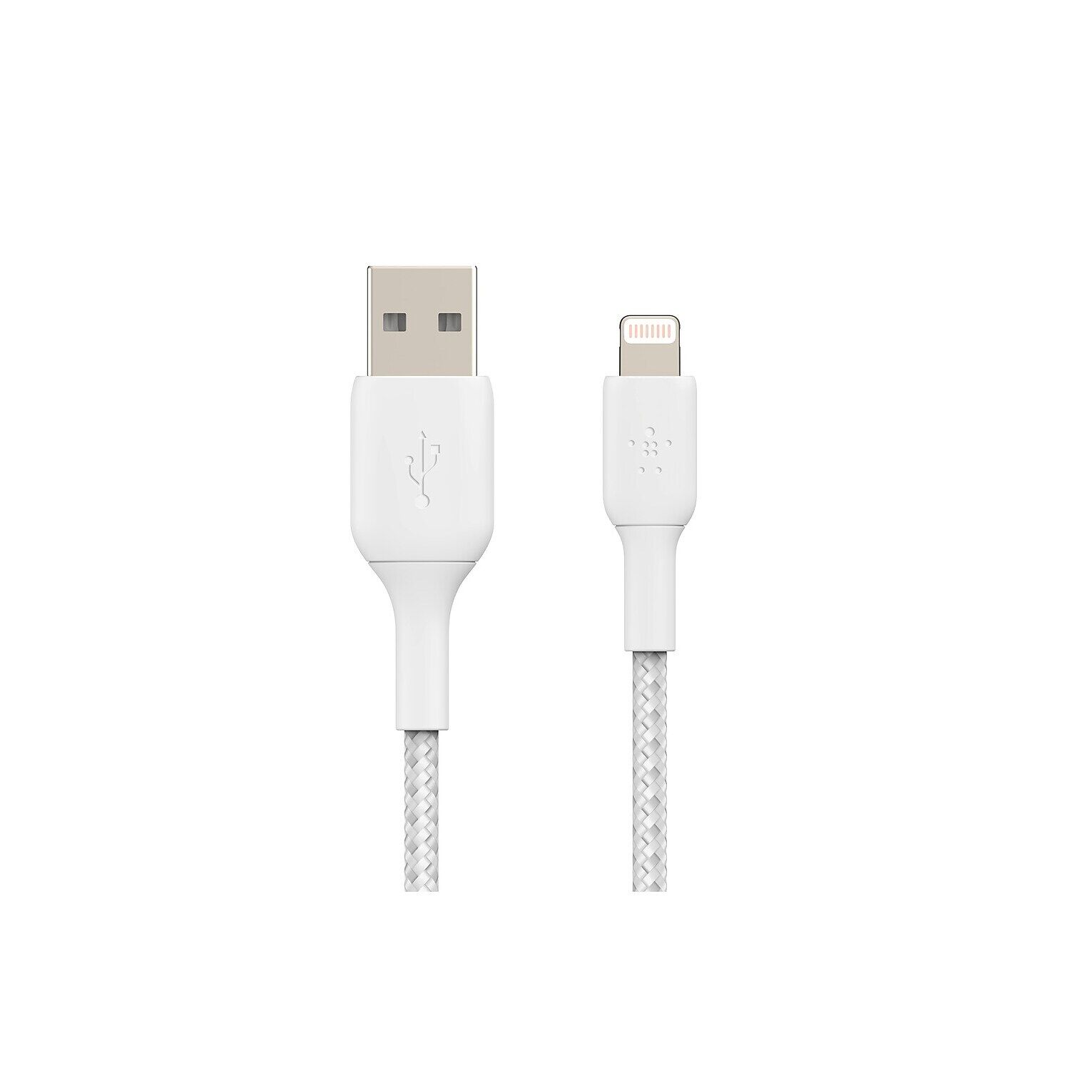 Belkin BOOSTCHARGE 6.6' USB A to Lightning Power Cable Male to Male White
