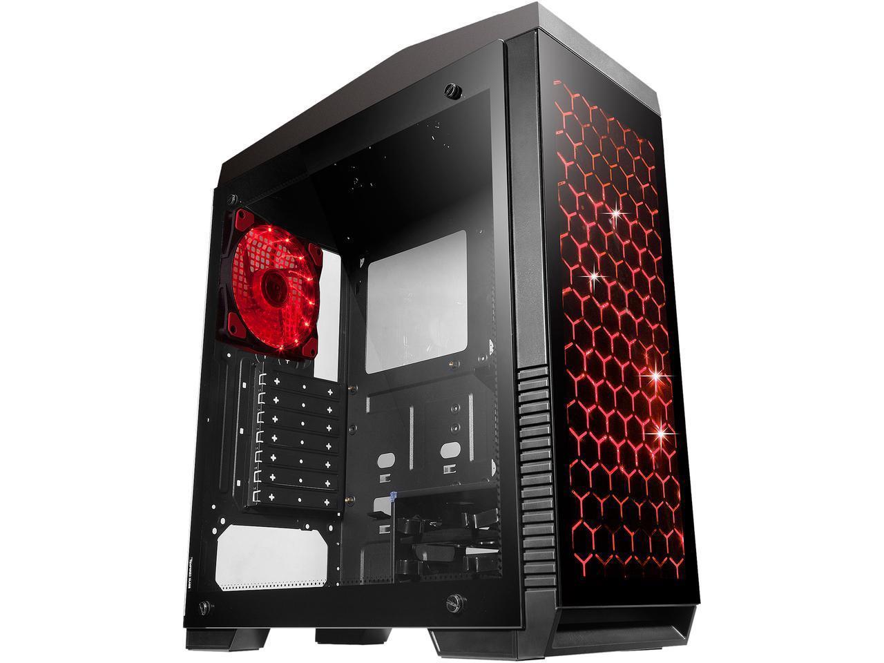 Custom Built AMD Ryzen 16GB DDR4 Gaming Desktop PC Computer Radeon Graphics RGB