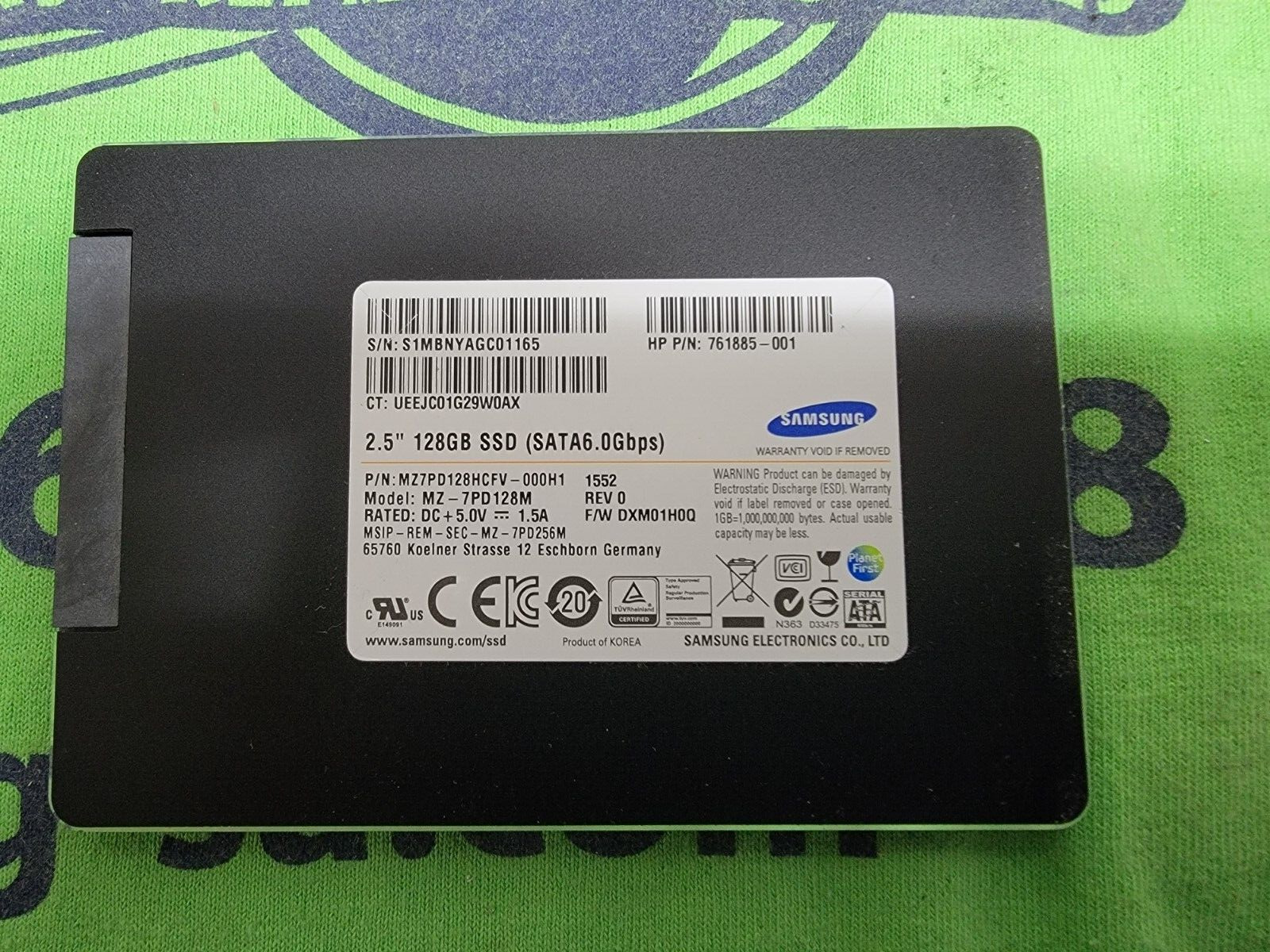 Samsung MZ-7PD128M 128GB 2.5