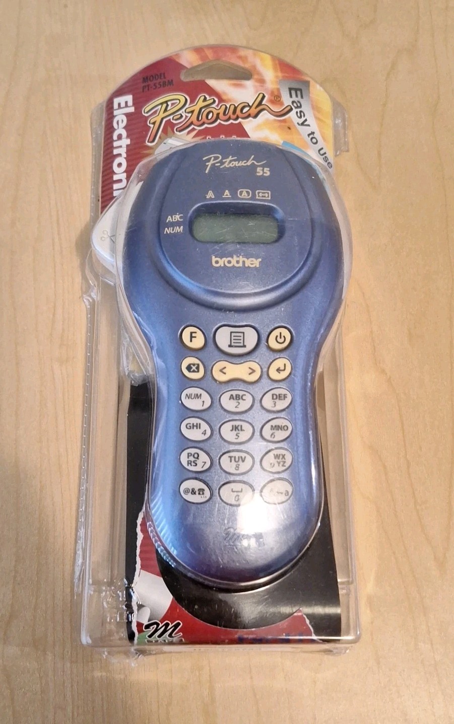 Brother P-Touch PT-55BM Label Printer "OPEN PACKAGE "                 C2