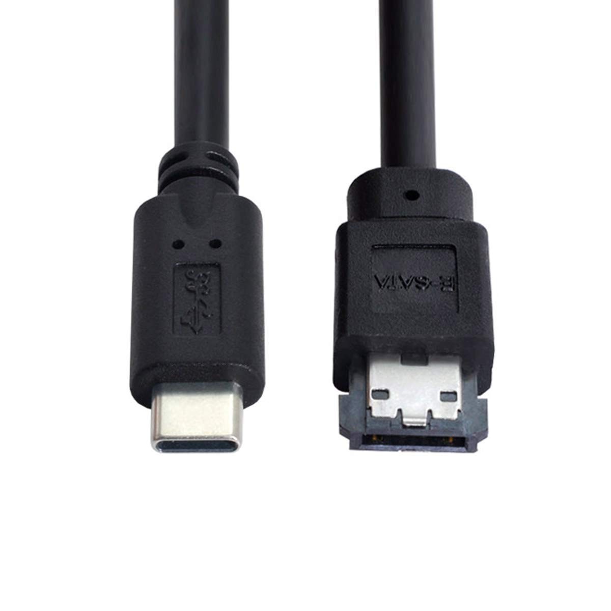eSATA to USB C Cable USB Type C Male Host to eSATA eSATAp HDD Cable for Laptop P