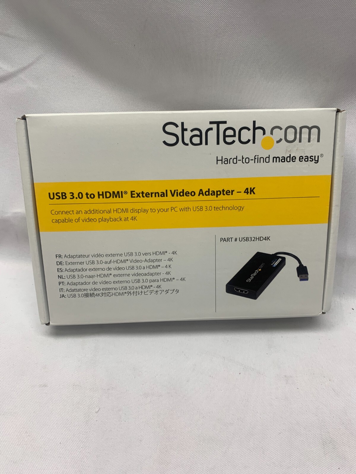 Startech USB 3.0 to HDMI Adapter-4K 30Hz *New