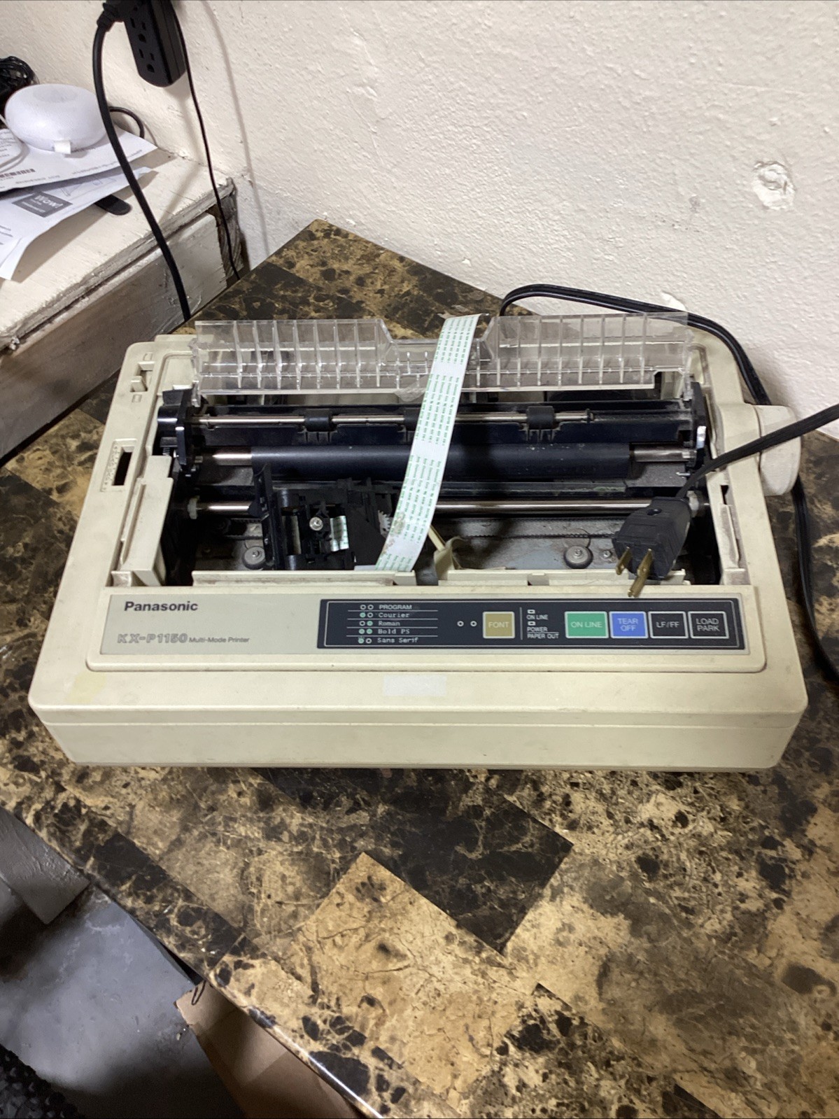 Panasonic KX- P1150 Multi-Mode Printer Power On…As-is