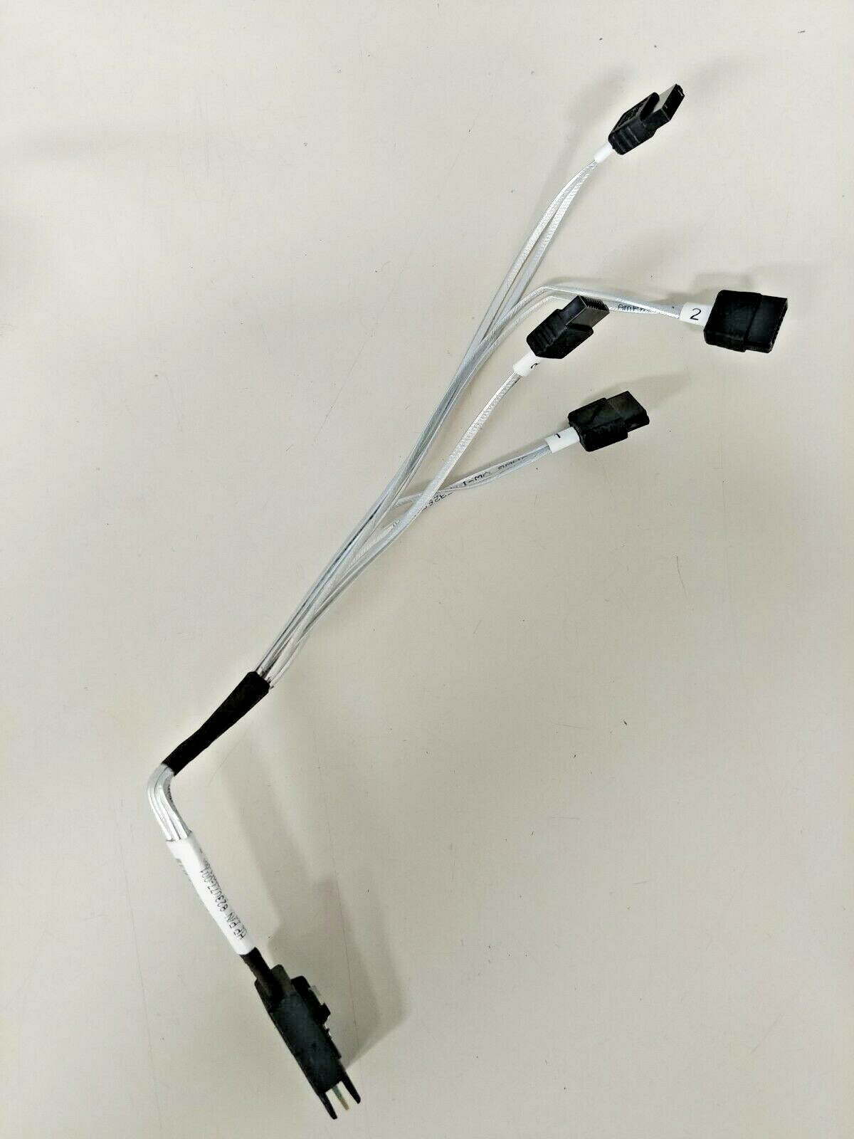 HP 823077-001 Mini SAS to X4 10" SATA cable DL360 G9 826011-001