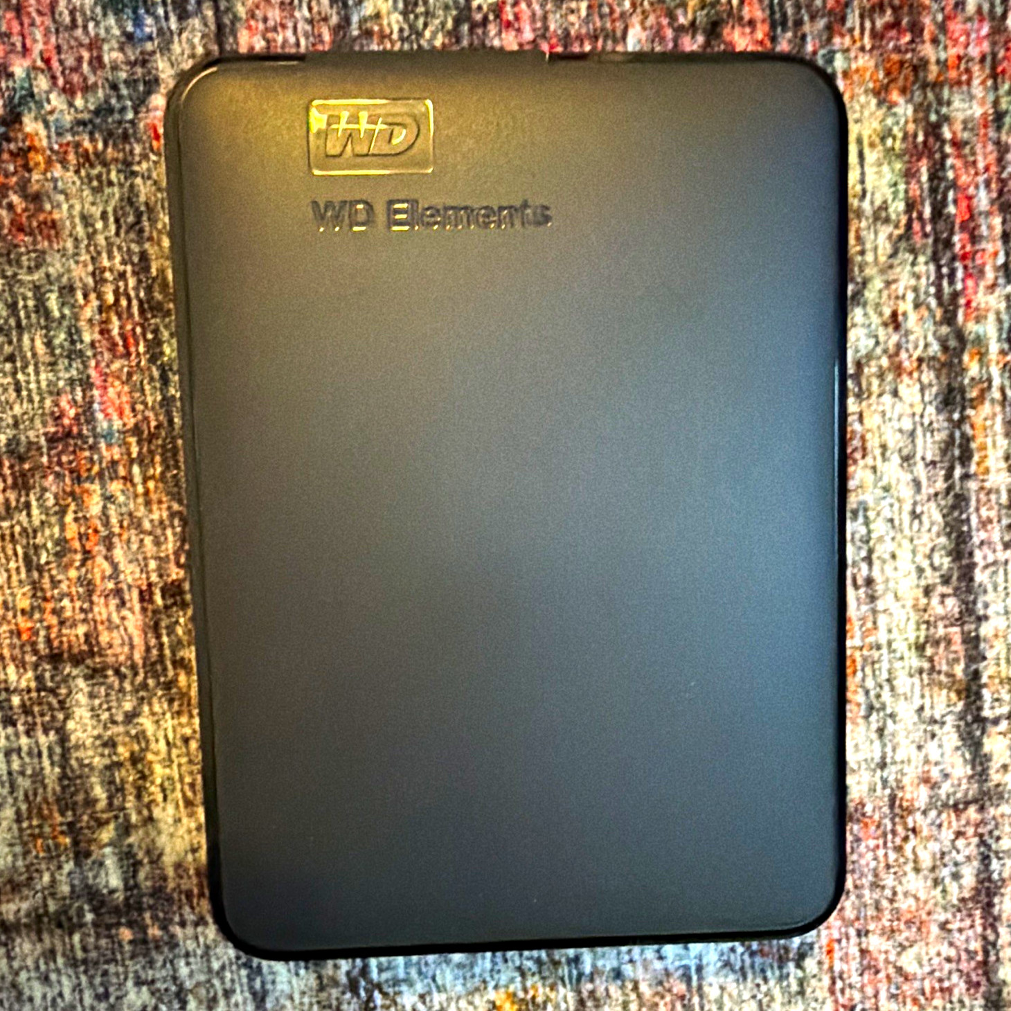 Western Digital WD Elements External Hard Disk Drive, USB, Black