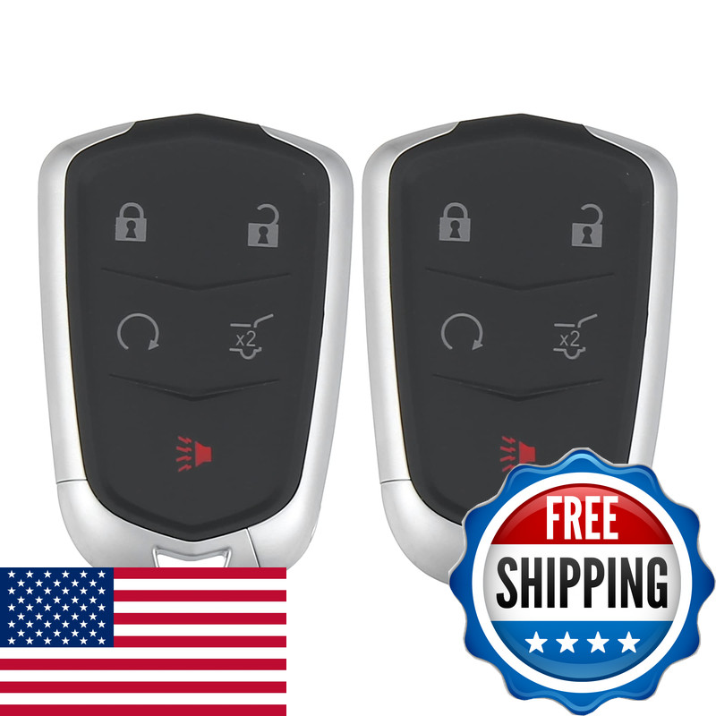X Autohaux 2Pcs 433Mhz Hyq2Eb Replacement Keyless Entry Remote Car Key Fob For