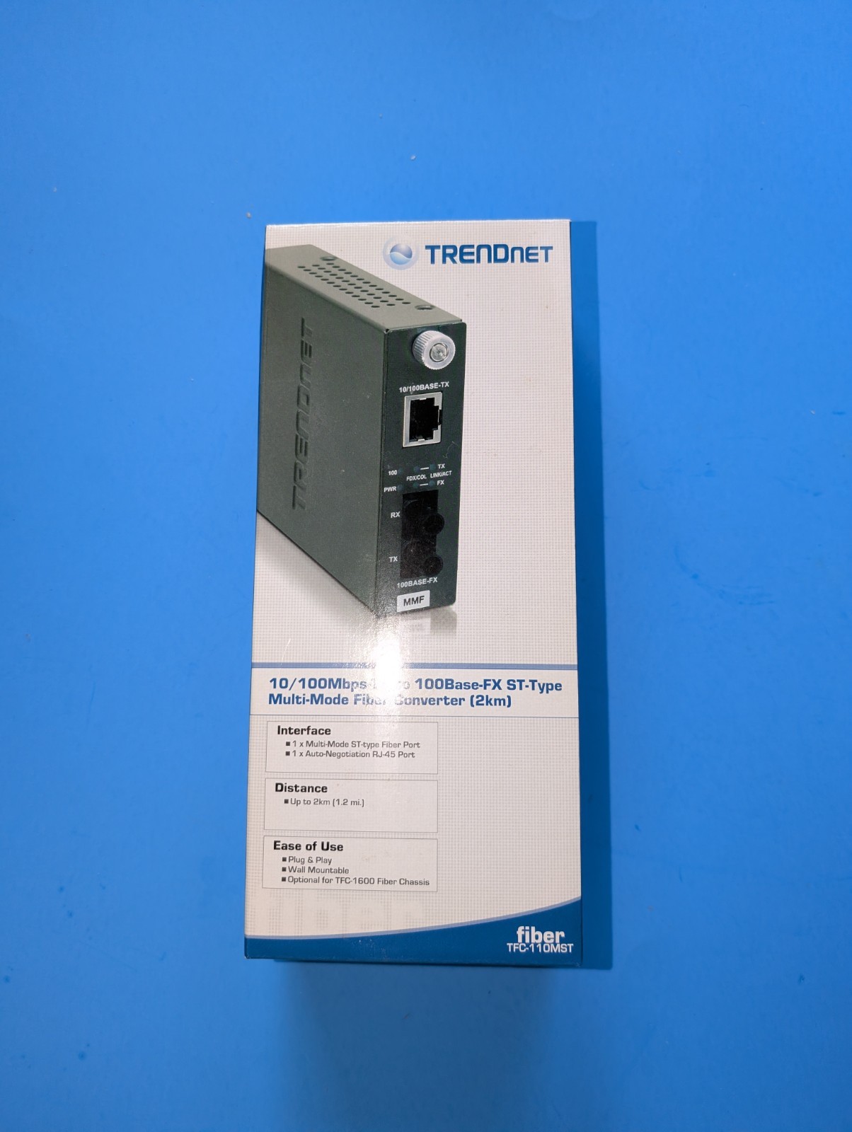 TRENDnet TFC-110 MST - media converter  ST-Type TFC-110MST - NEW