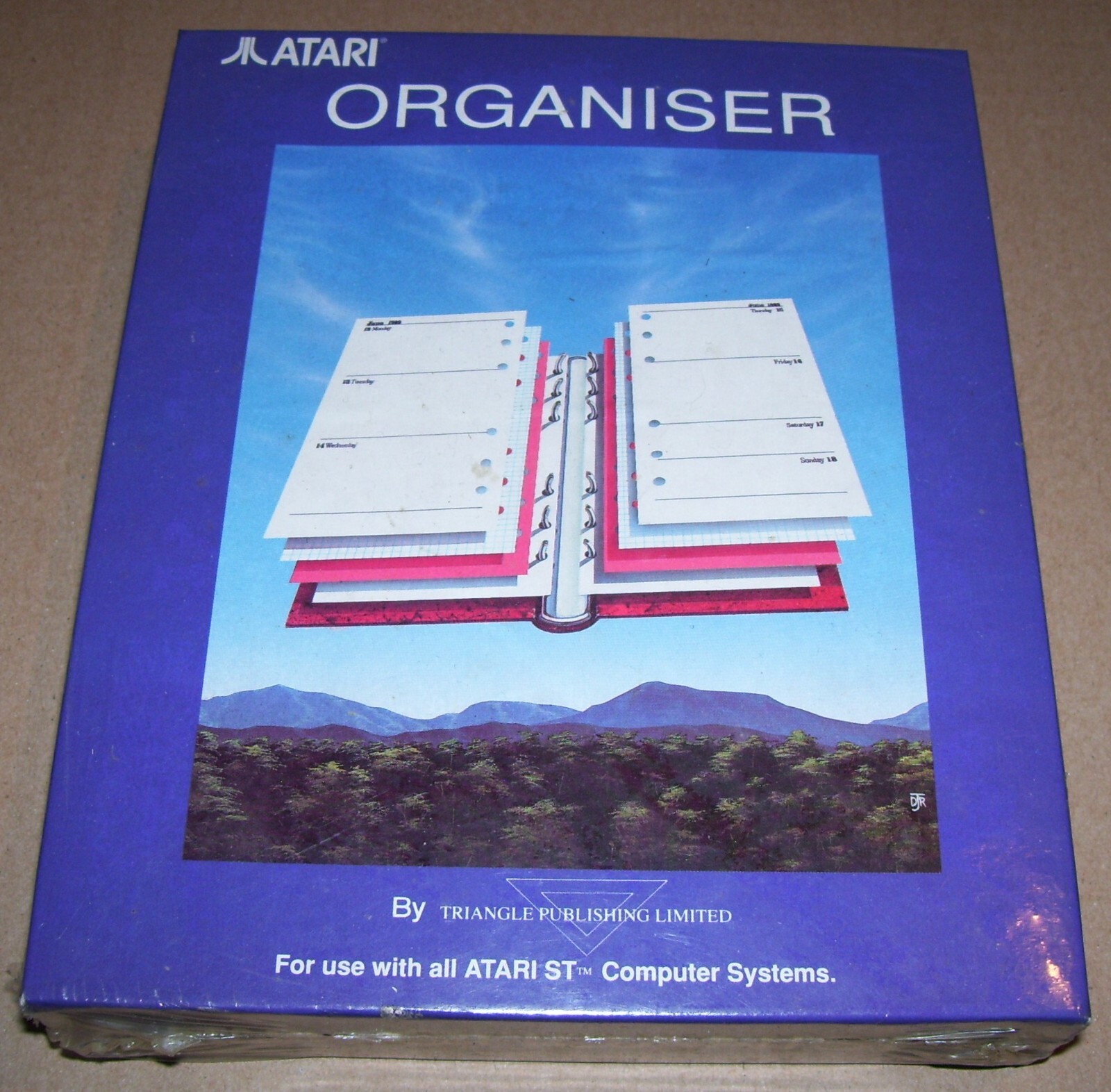 Atari 520 1040 ST STF STFM STE Mega Computer Software Organiser BOXED NEW Sealed