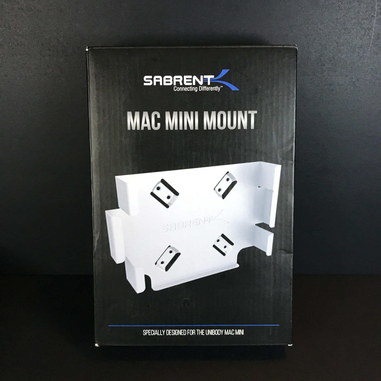 Sabrent Mac Mini VESA Mount / Wall Mount / Under Desk UNIBODY MAC MINI BK-MACM
