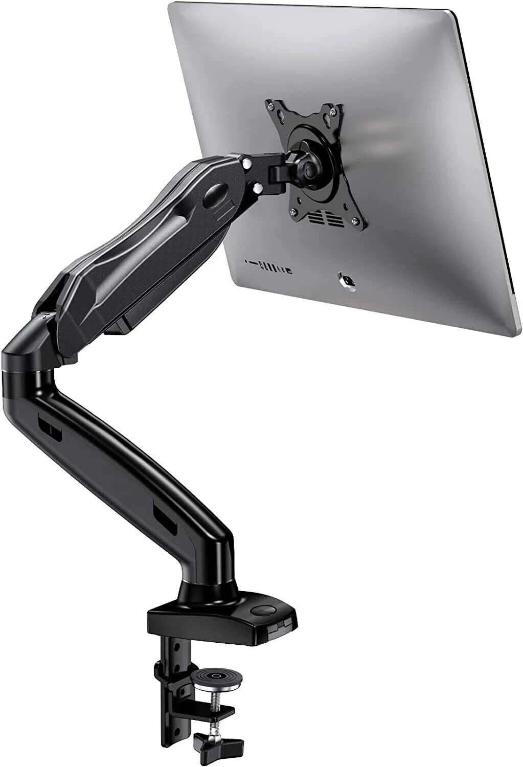 BRAND NEW Huanuo HNSS18B Single Monitor Arm Tall Computer Monitor Stand