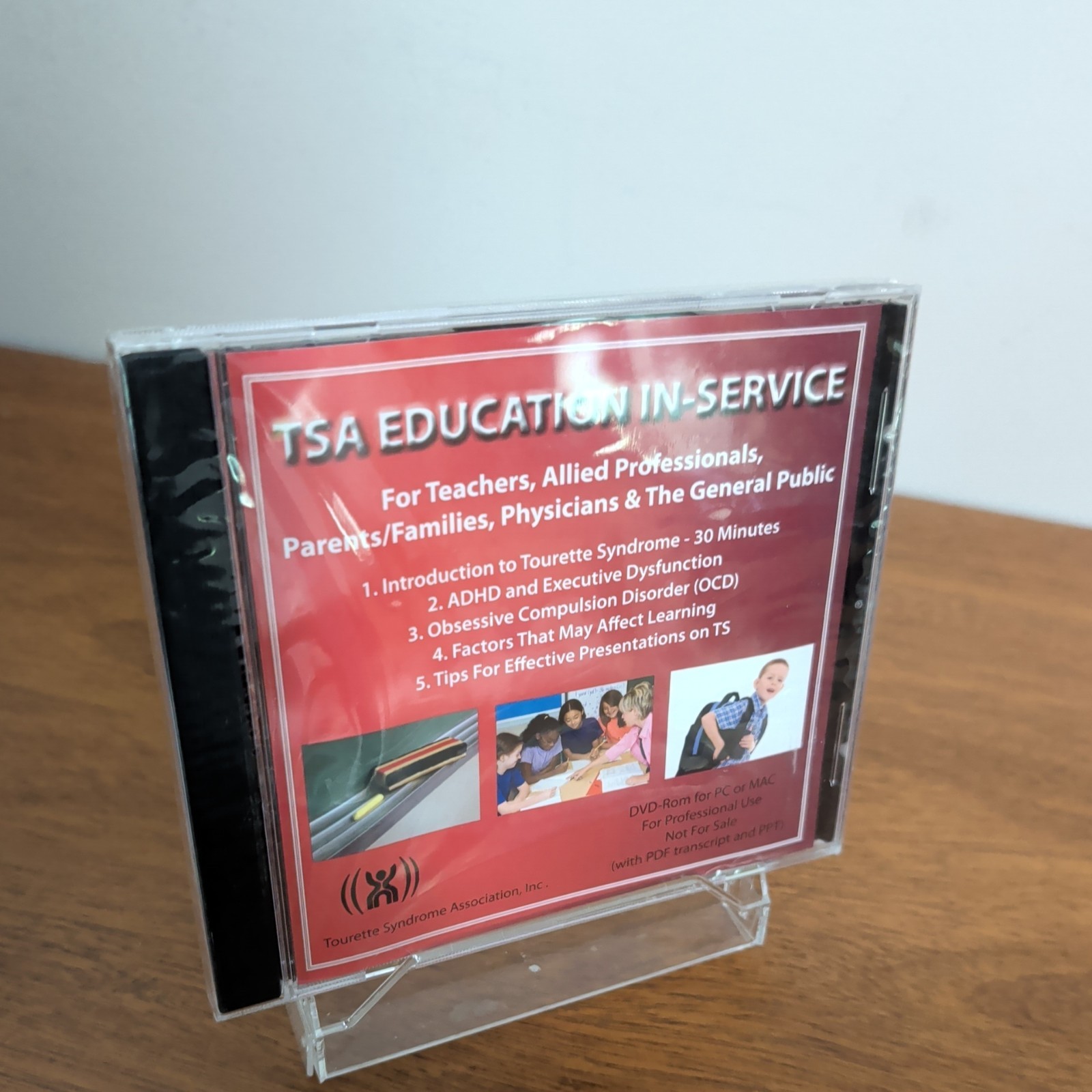 TSA Education In-Service for Teachers, Allied Professionals Parents DVD-ROM READ