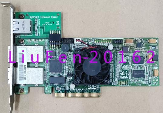 1pc used  HighPoint RocketRAID 4322LF