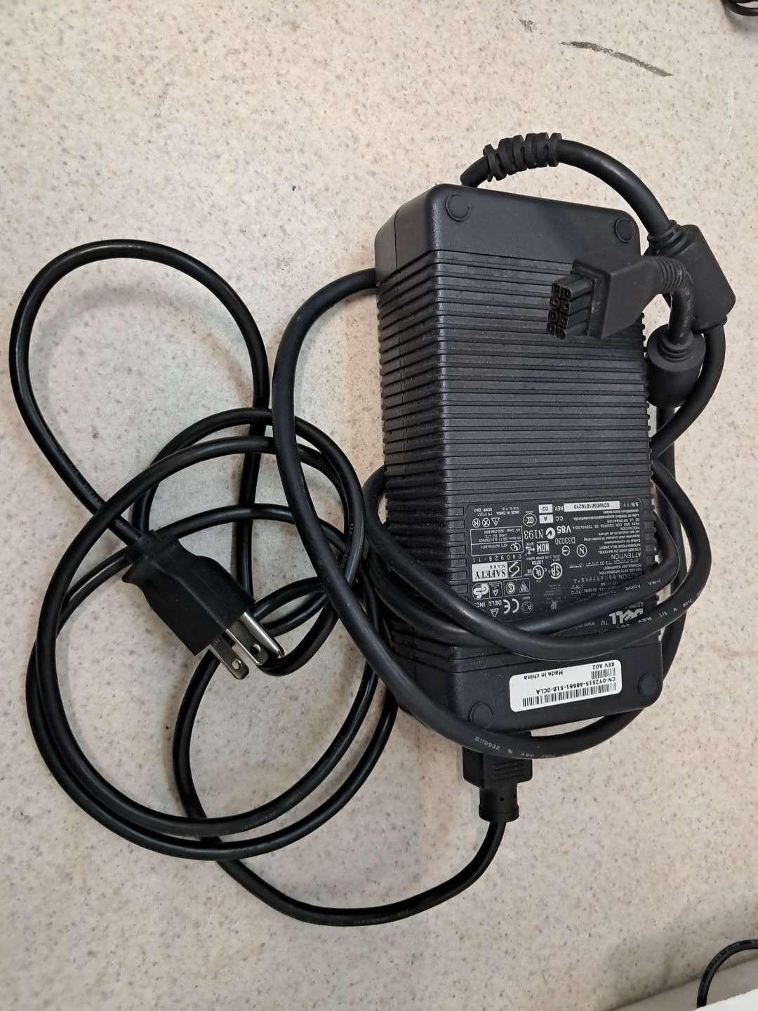 ✅ DELL ADP-220AB-B AC/DC ADAPTER DA-2 SERIES 8-PIN 12V 18A POWER ADAPTER