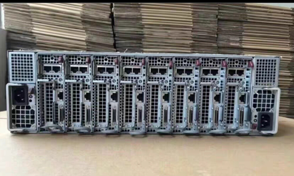 Supermicro 5038MR-H8TRF 8XNode Server 16X 32G 2400MHz 8X 40G NIC 8X E5-2680 V4