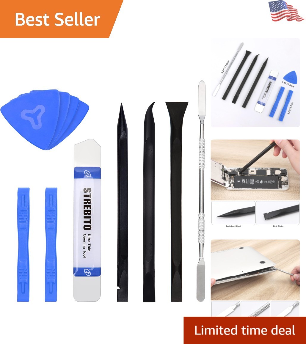 Safe Disassembly 11-Piece Spudger Tool Kit -  Included for Peace of Mind