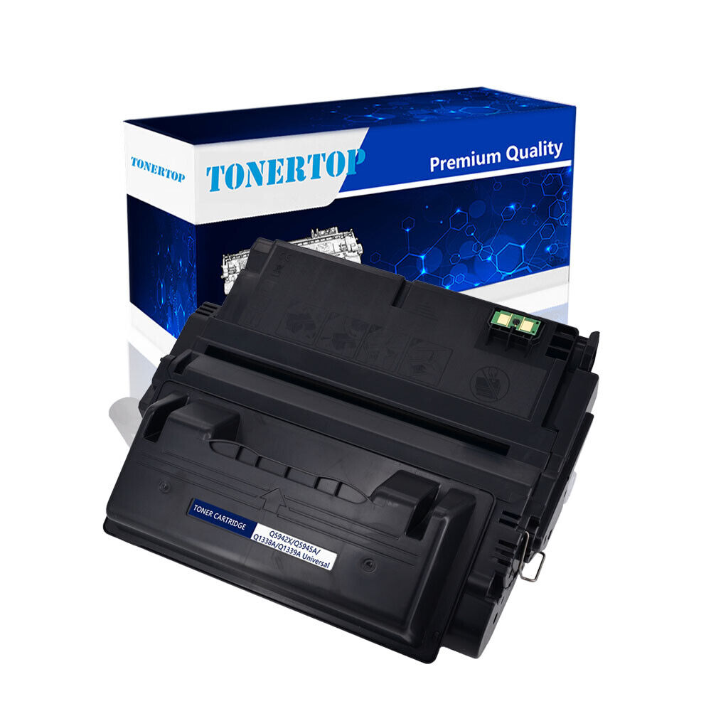 1PK Black Toner Cartridge Q5942X 42X High Yield Fits for HP LaserJet 4250 4350n