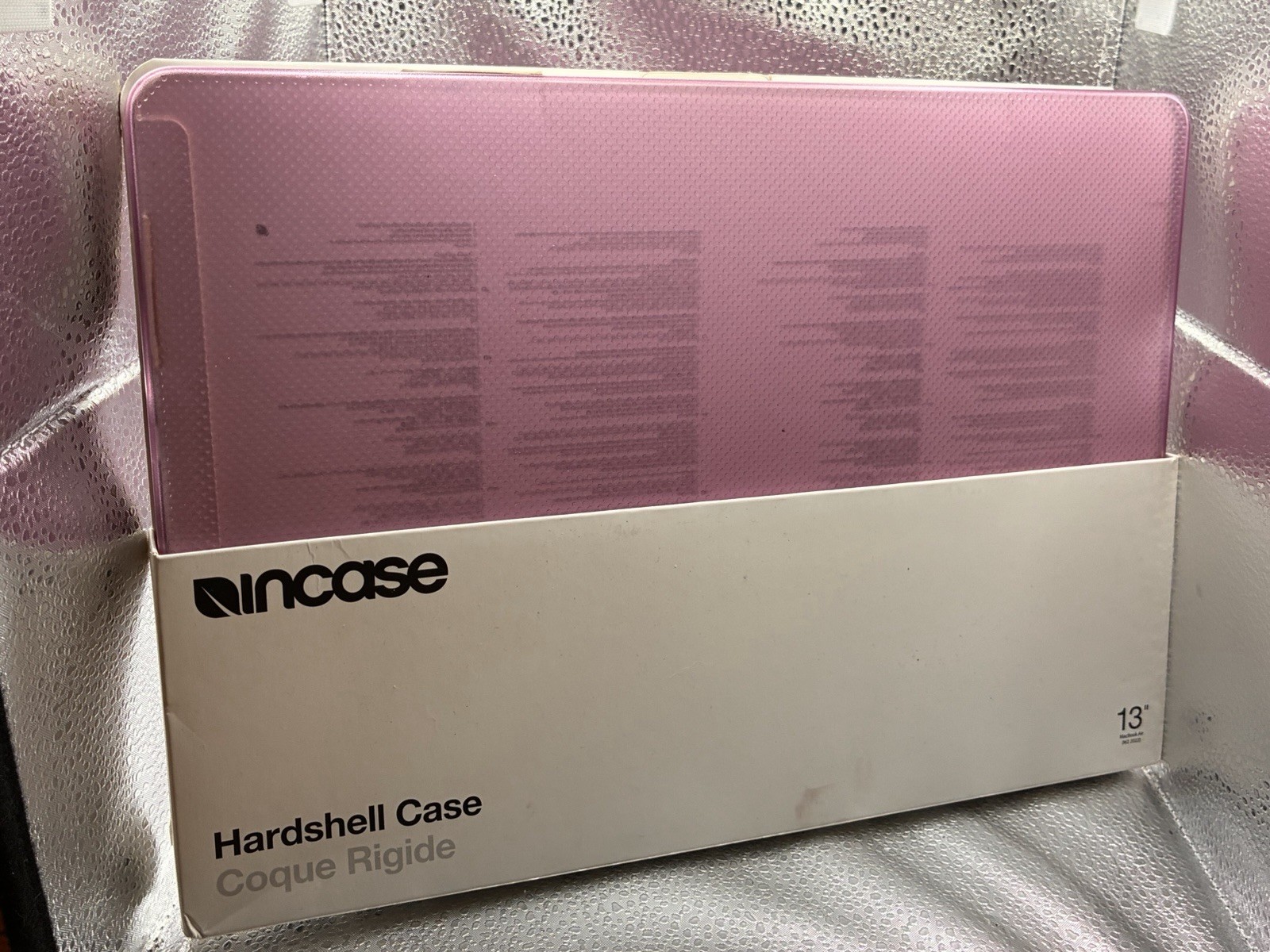 Incase Hardshell Case 13 in Plastic Shell, Purple Solid with Ventilation