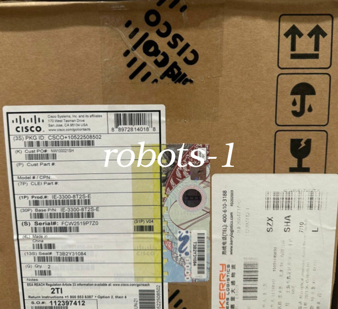 IE-3300-8T2S-E Industrial Ethernet Switch New Sealed FedEx or DHL