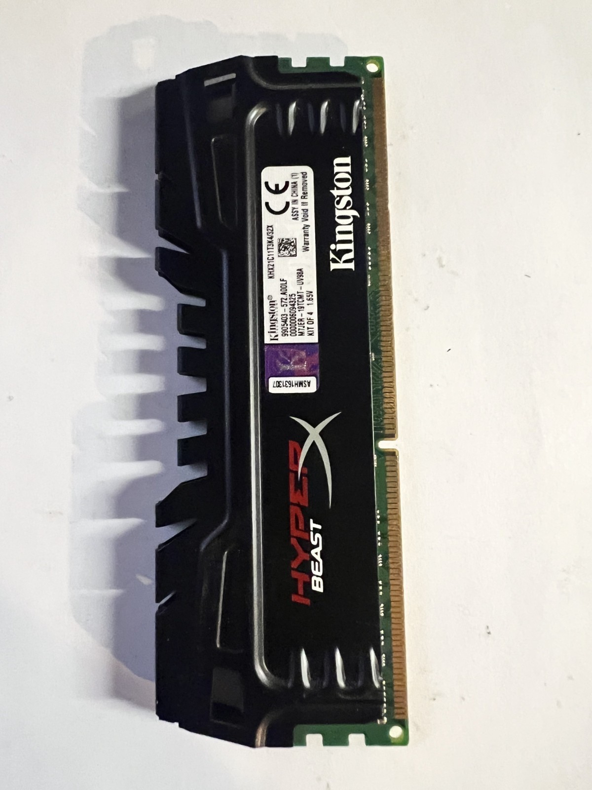 Kingston HyperX BEAST  8GB DDR3 RAM KHX21C11T3K4/32X DDR3-2400 CL11 240-Pin DIMM