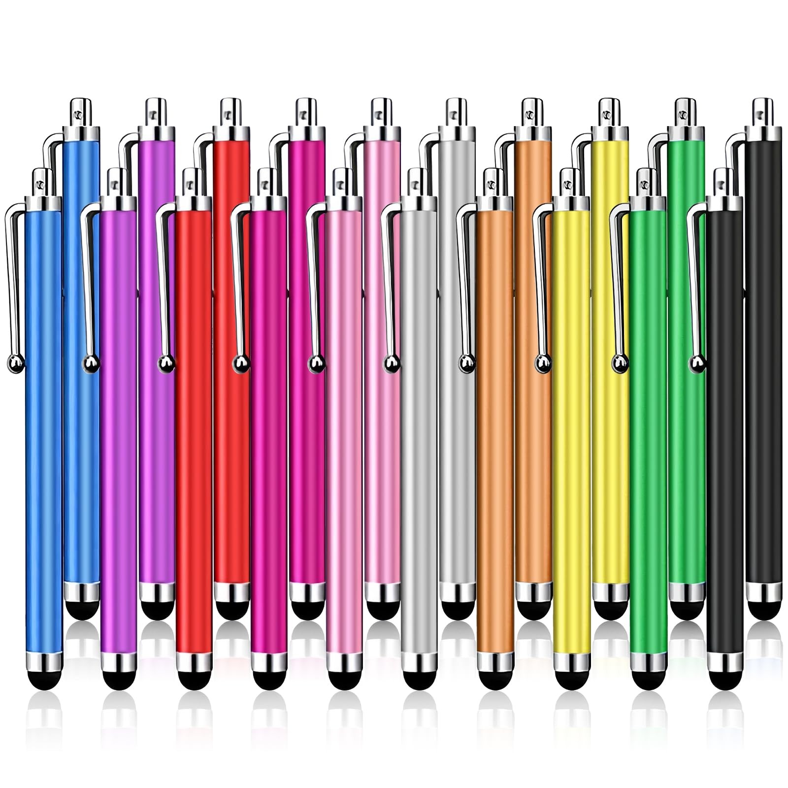 20 Pack Stylus Pens for Touchscreen Capacitive Universal Touch Screen Devices