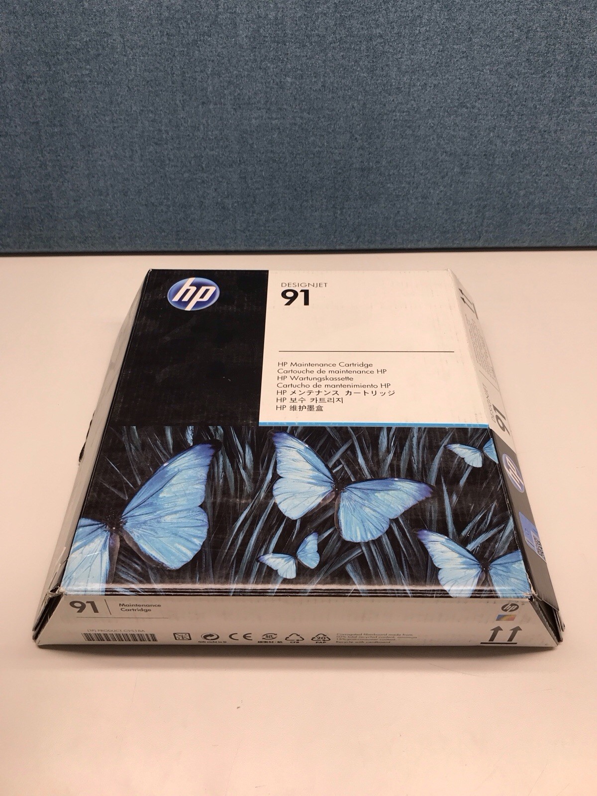 HP DesignJet 91 Z6100 Maintenance Cartridge Kit C9518A Factory Sealed 9/2024