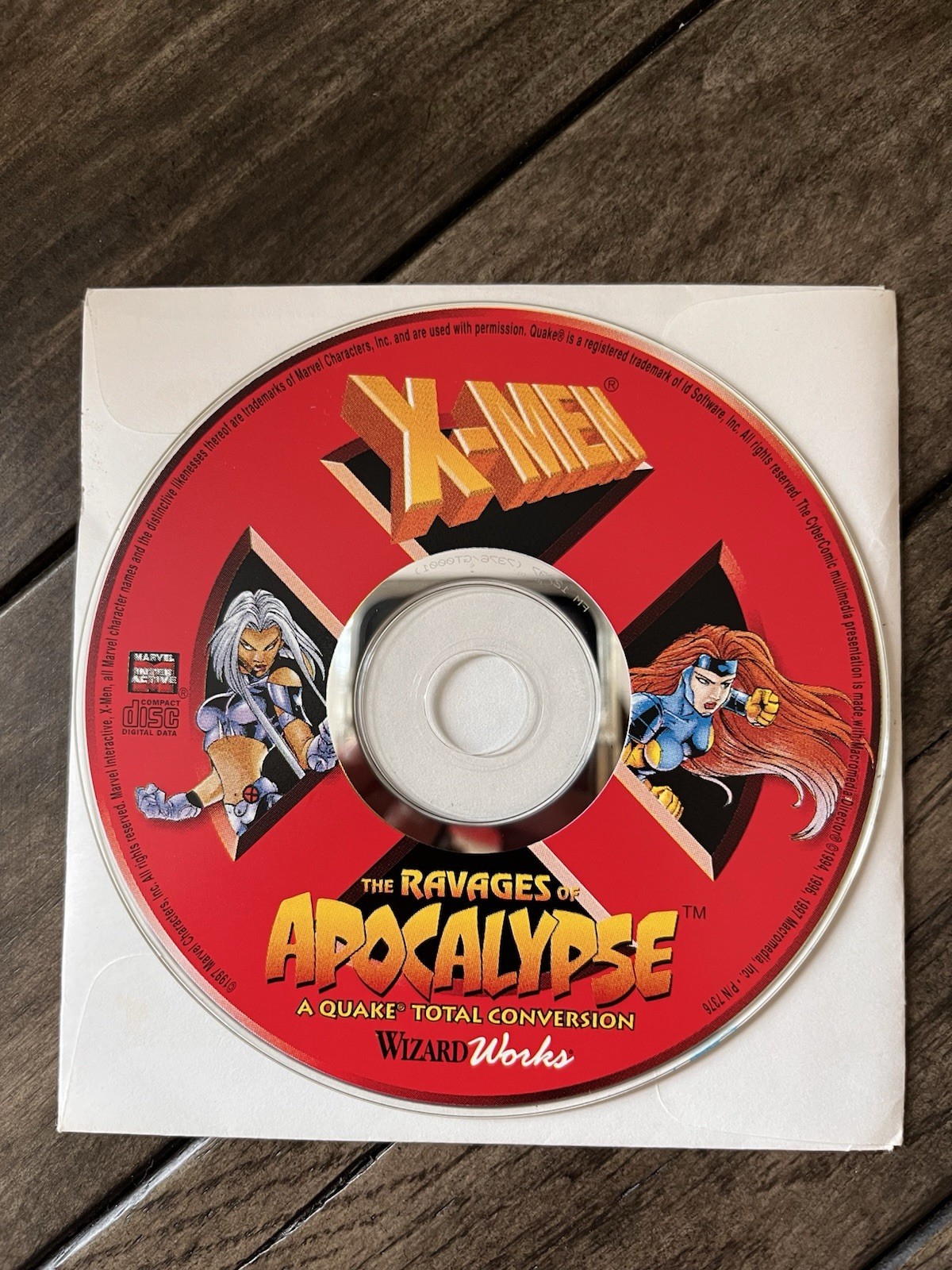 X-Men: The Ravages of Apocalypse PC CD-ROM Quake Total Conversation No Box/Case
