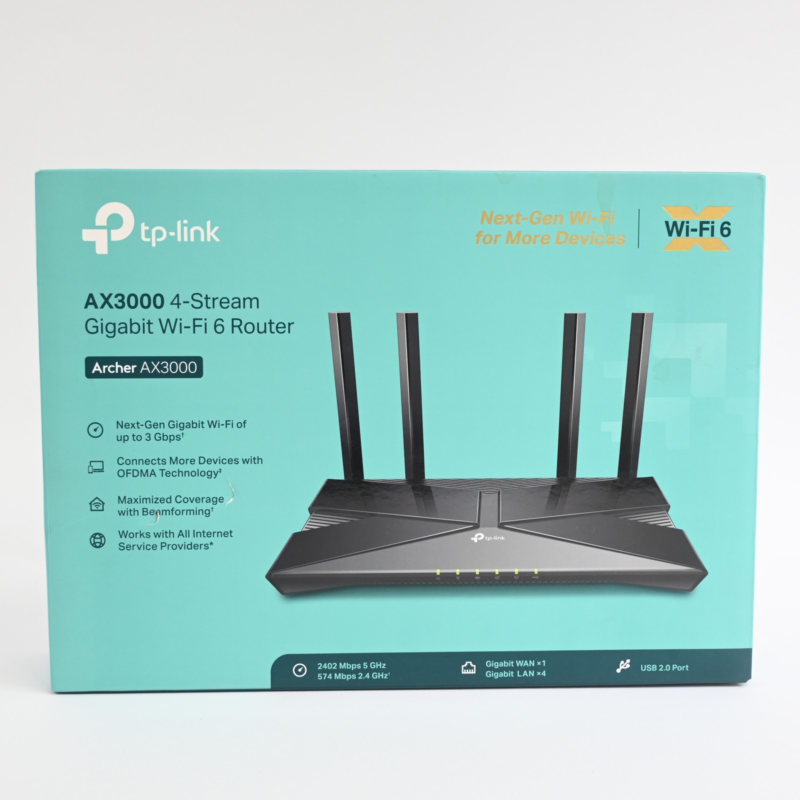 TP-Link AX3000 Smart WiFi 6 Router Gigabit Router Dual Band