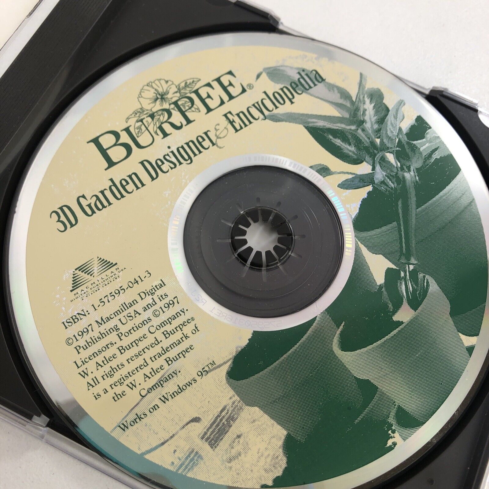 Burpee 3D Garden Designer & Encyclopedia CD-ROM Burpee Windows 95