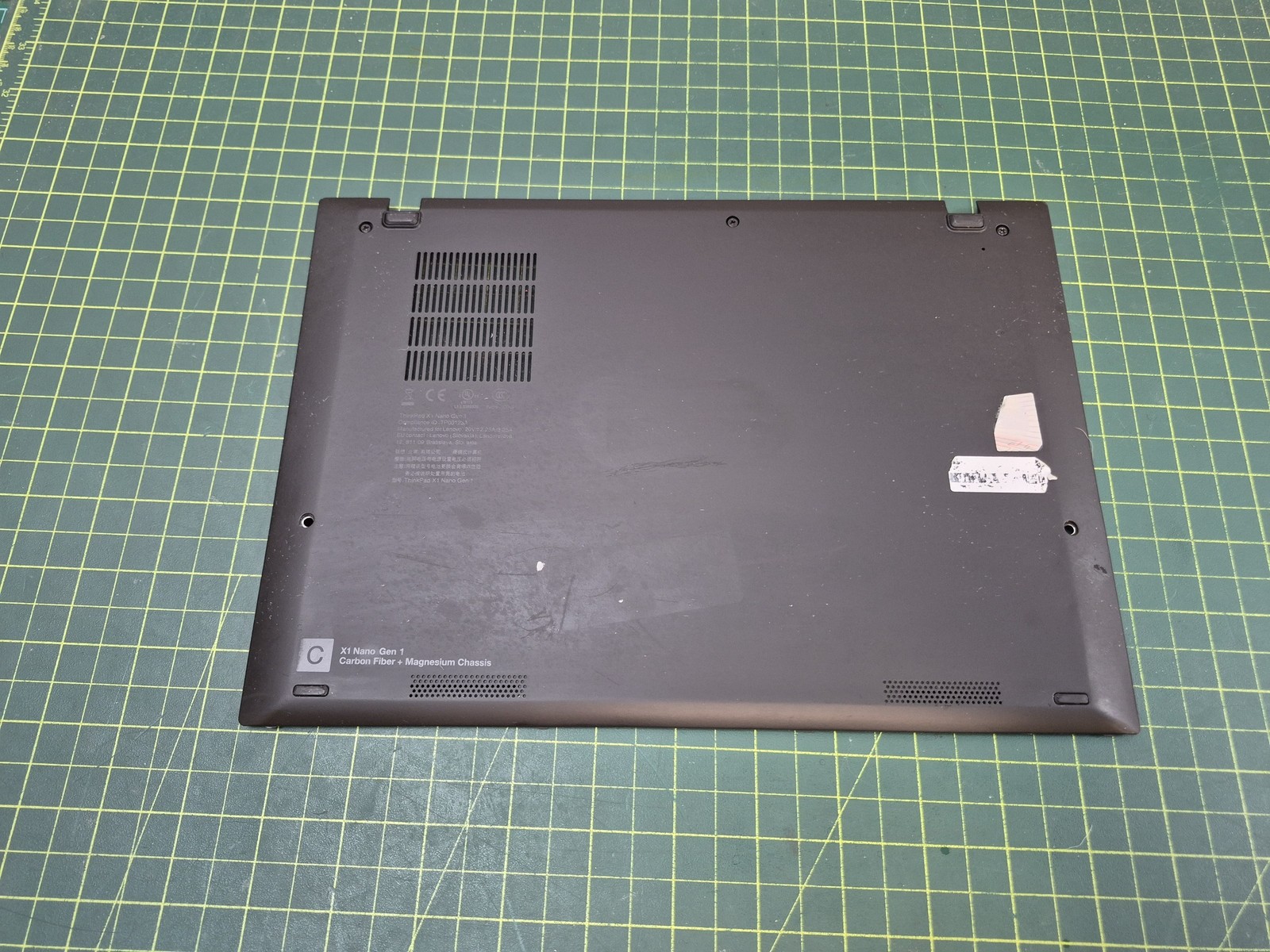 Lenovo ThinkPad X1 Nano Gen 1 13" Bottom Base Case Cover 5M10X63647 #e579