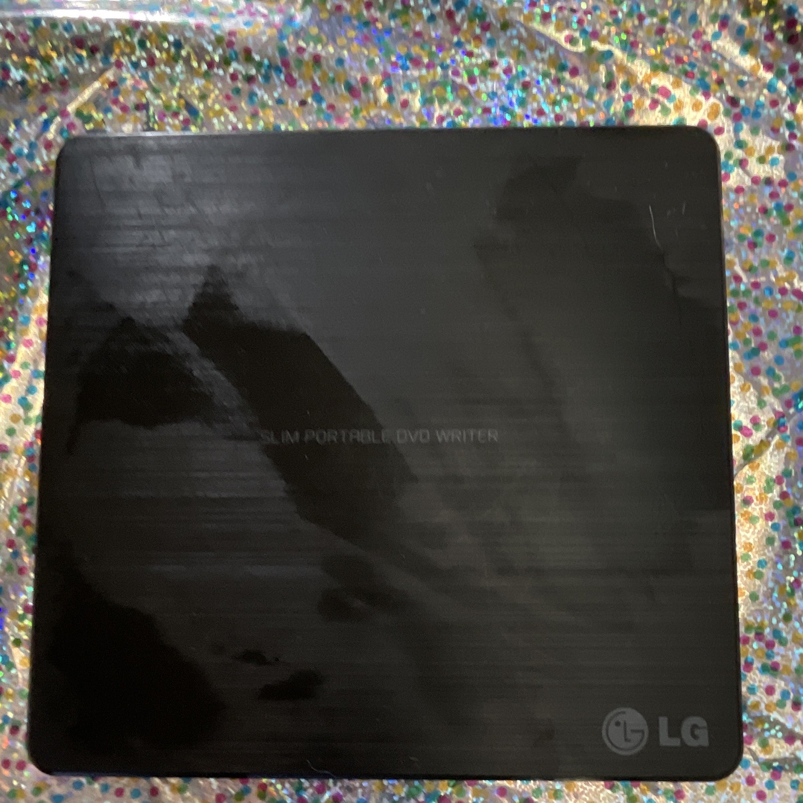 LG GP60NB50 Slim USB-Powered External DVD Writer 8x Black for Laptop/PC