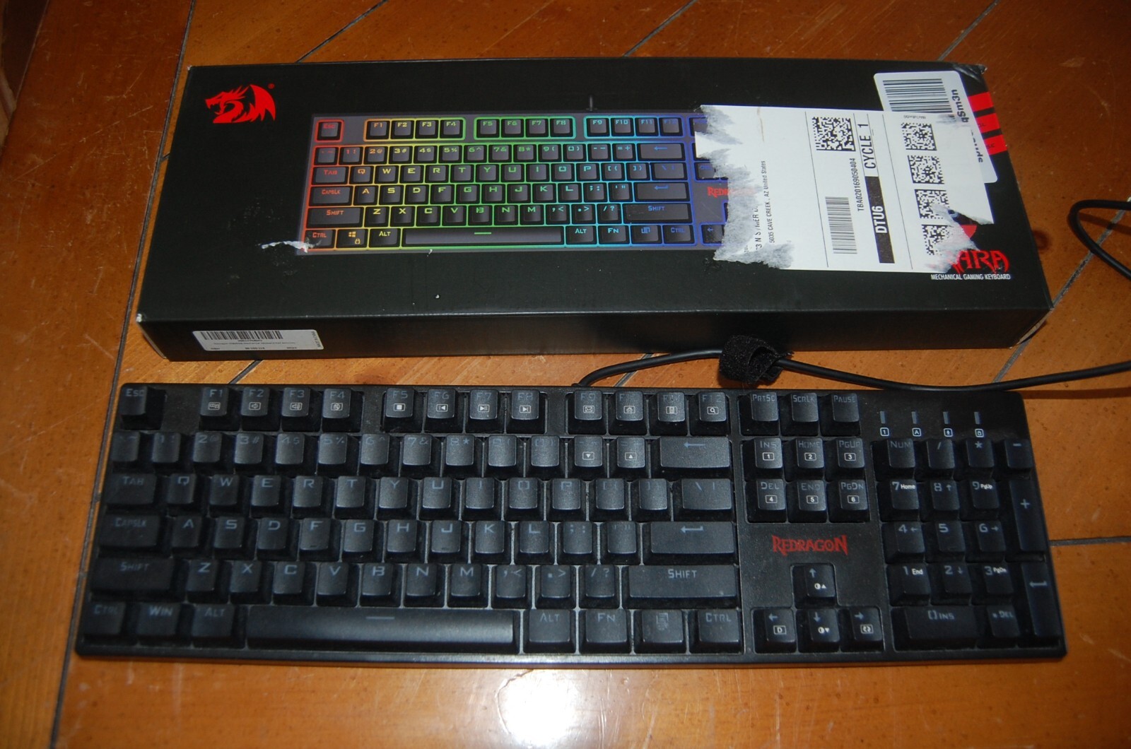 Reddragon Surara - Mechanical GAMING KEYBOARD - LED BACKLIT- K582RGB-IN BOX