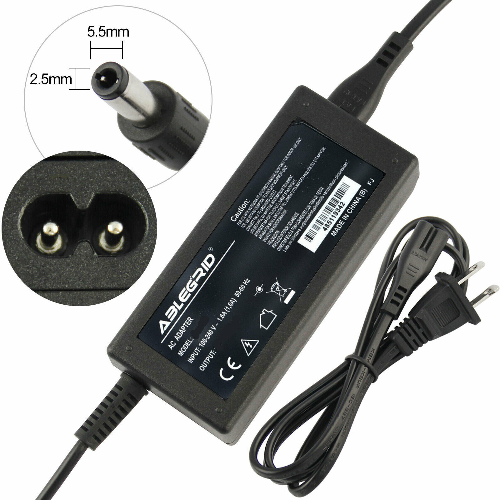 AC Adapter Charger For Toshiba Satellite L745-S4130 L745-S4210 L745-S4235 Power