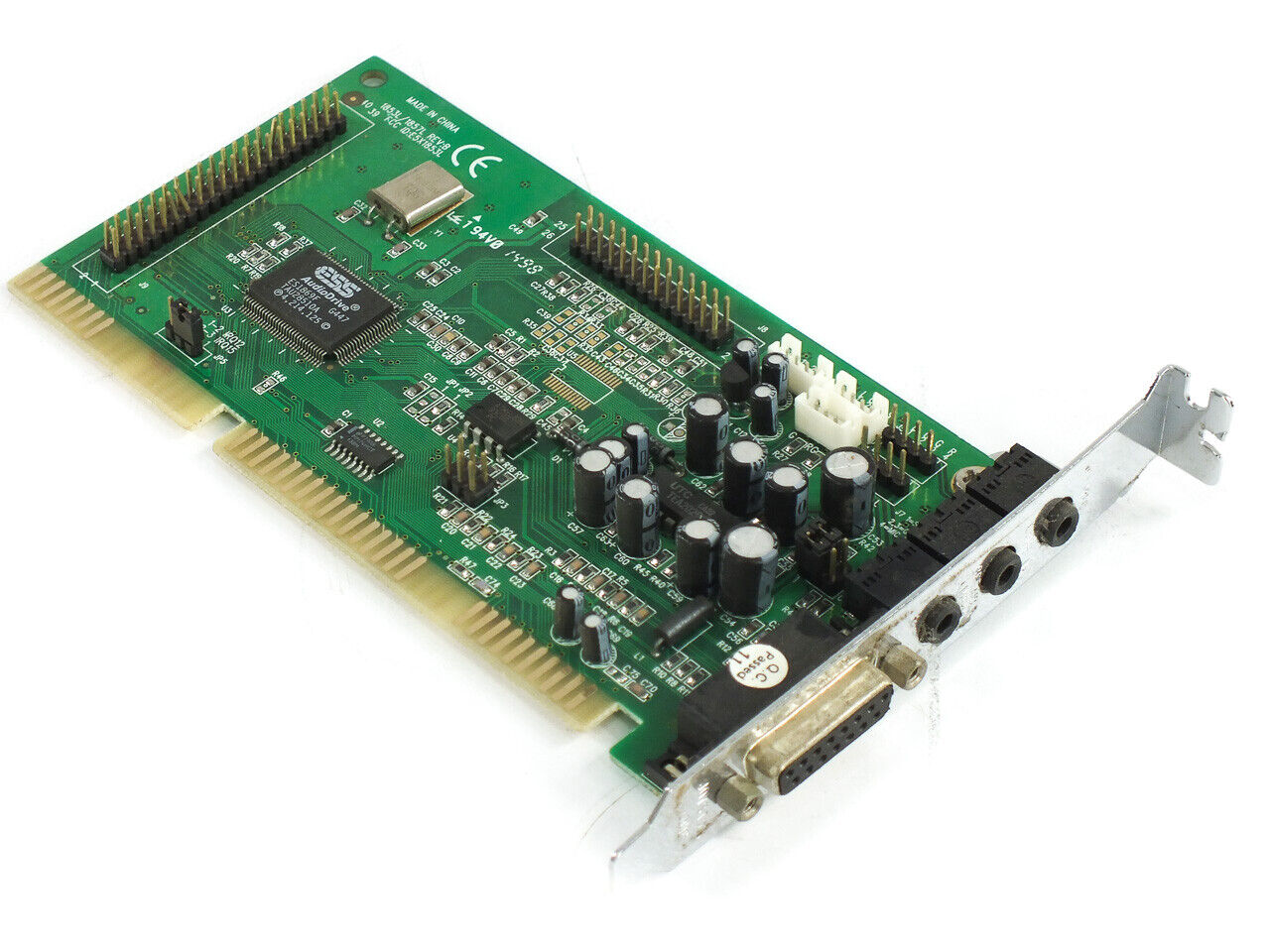 ESS BTC 1853L 16-Bit ISA Sound Card ES1868F AudioDrive Chip w/ Game Port - 1857L