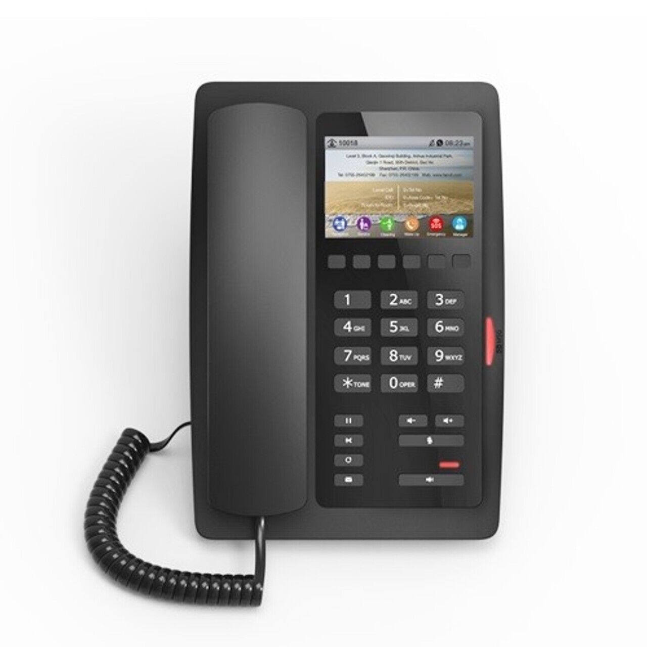 Fanvil H5 IP Phone 2 SIP accounts 3.5 with PoE 10/100Mbps 3.5-inch color screen