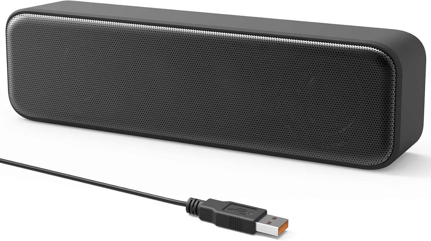 [Upgraded] Computer Speakers for Desktop PC, USB Plug-N-Play, External Speakers