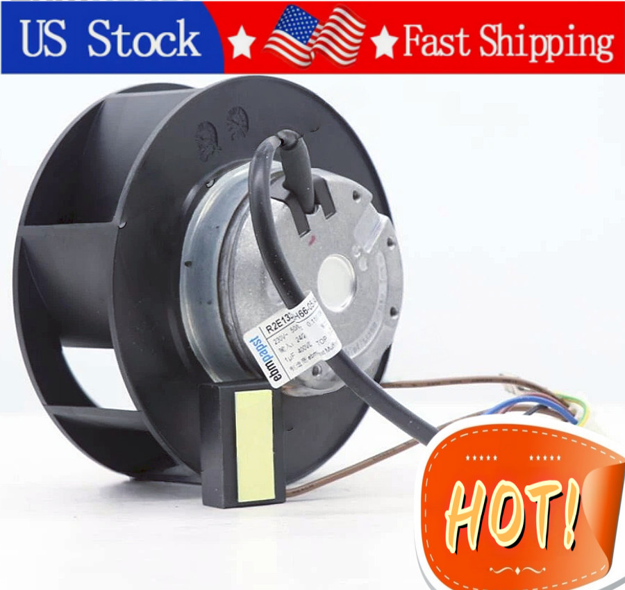 1PCS New Ebmpapst R2E133-BH66-05 230V 24W φ133 Centrifugal Fan US Stock