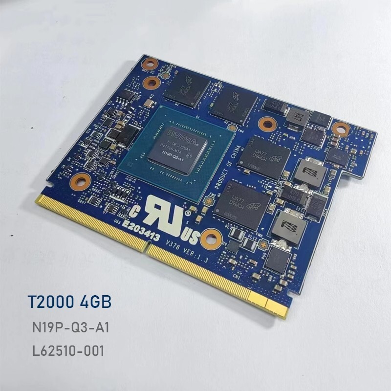 L62510-001 New for HP Z2 Mini G5 NVIDIA QUADRO T2000 4GB GPU Video Graphics Card