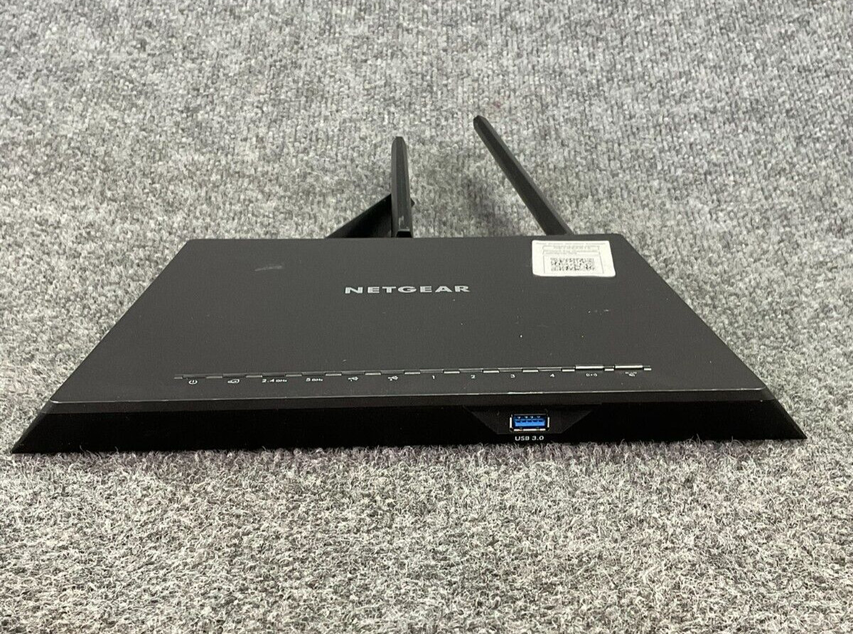 Netgear Nighthawk R7000 AC1900 Smart WiFi Router Dual Band Tested Used