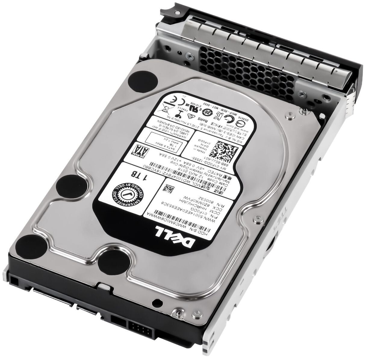 HARD DRIVE DELL 01F0DG WD1004FBYZ 1TB 7.2K 128MB SATA III 3.5''