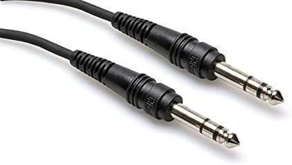Hosa CSS-110 1/4" TRS to 1/4" TRS Balanced Interconnect Cable, 10 Feet
