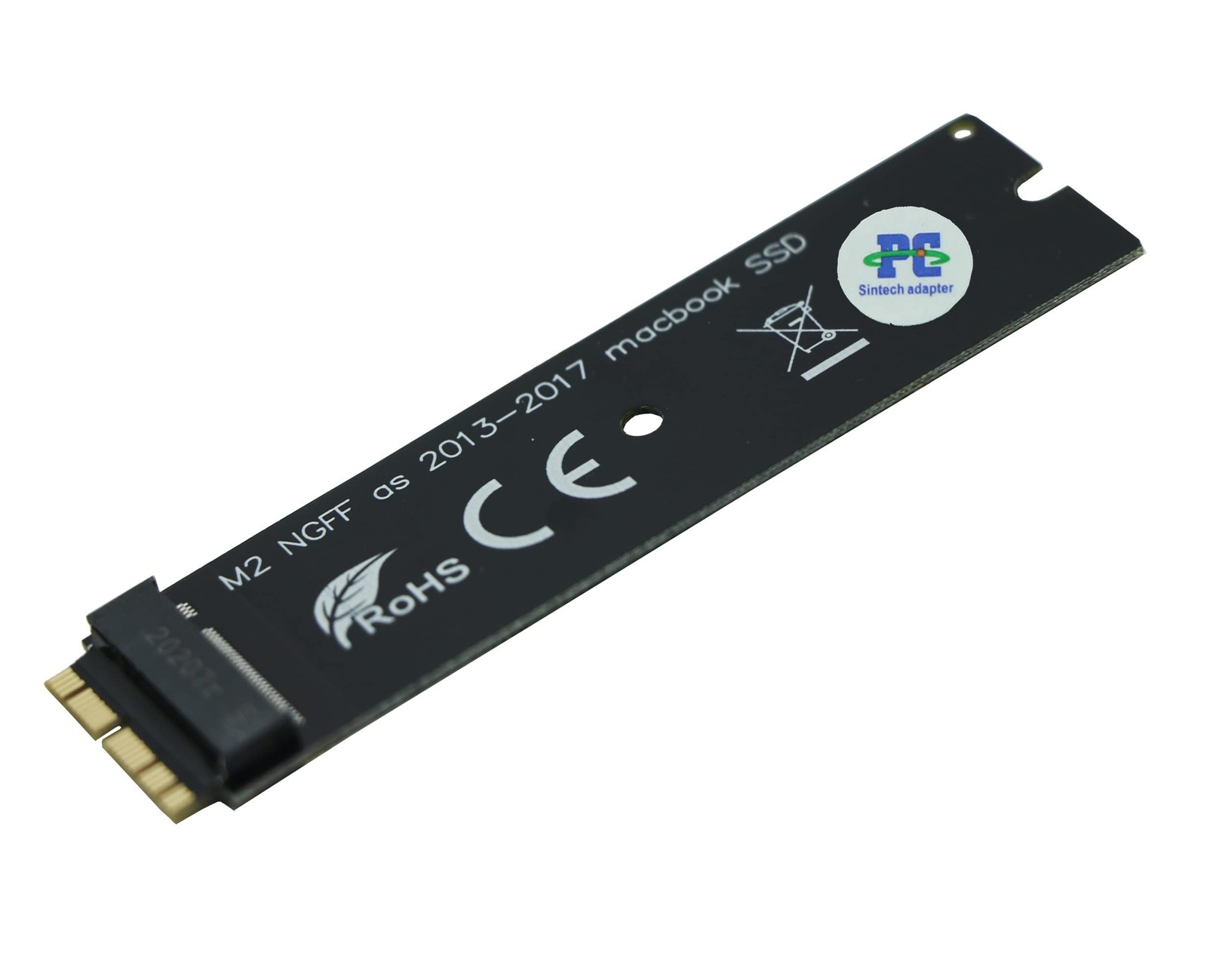Sintech NGFF M.2 nVME SSD Adapter Card for Upgrade 20132015 Year MacsNot Fit ...