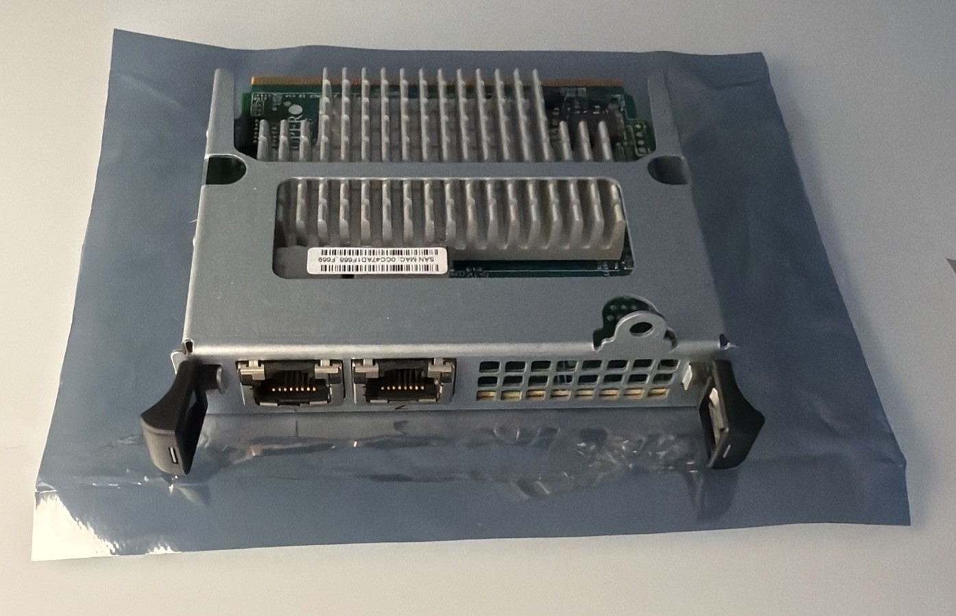 Supermicro AOC-MTG-I2T Intel x550 Dual RJ45 1/10GBase-T SIOM with BKT-0086L