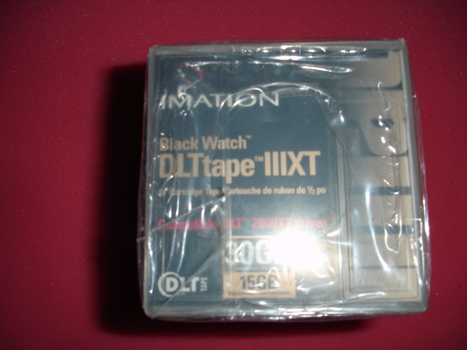 NEW 7 Pack Imation DLTIII XT Data Tape Cartridge 12070 DLTtape IIIXT 15/30GB  