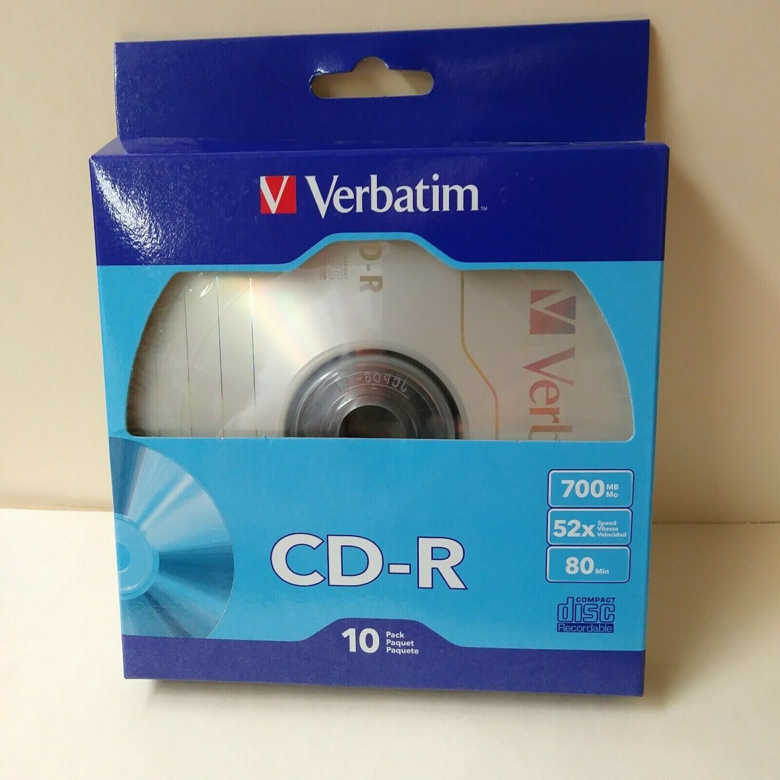 Verbatim 97955 CD-R 52X 700Mb 10Pk 