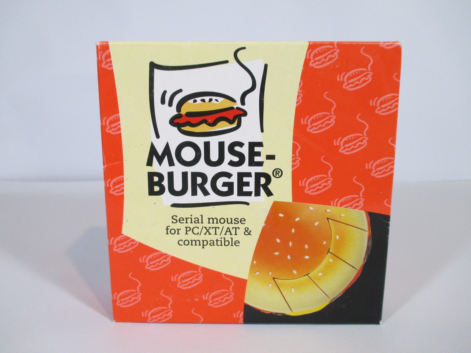 Computer Mouse Burger Novelty fun Serial Ball Vintage Rare 