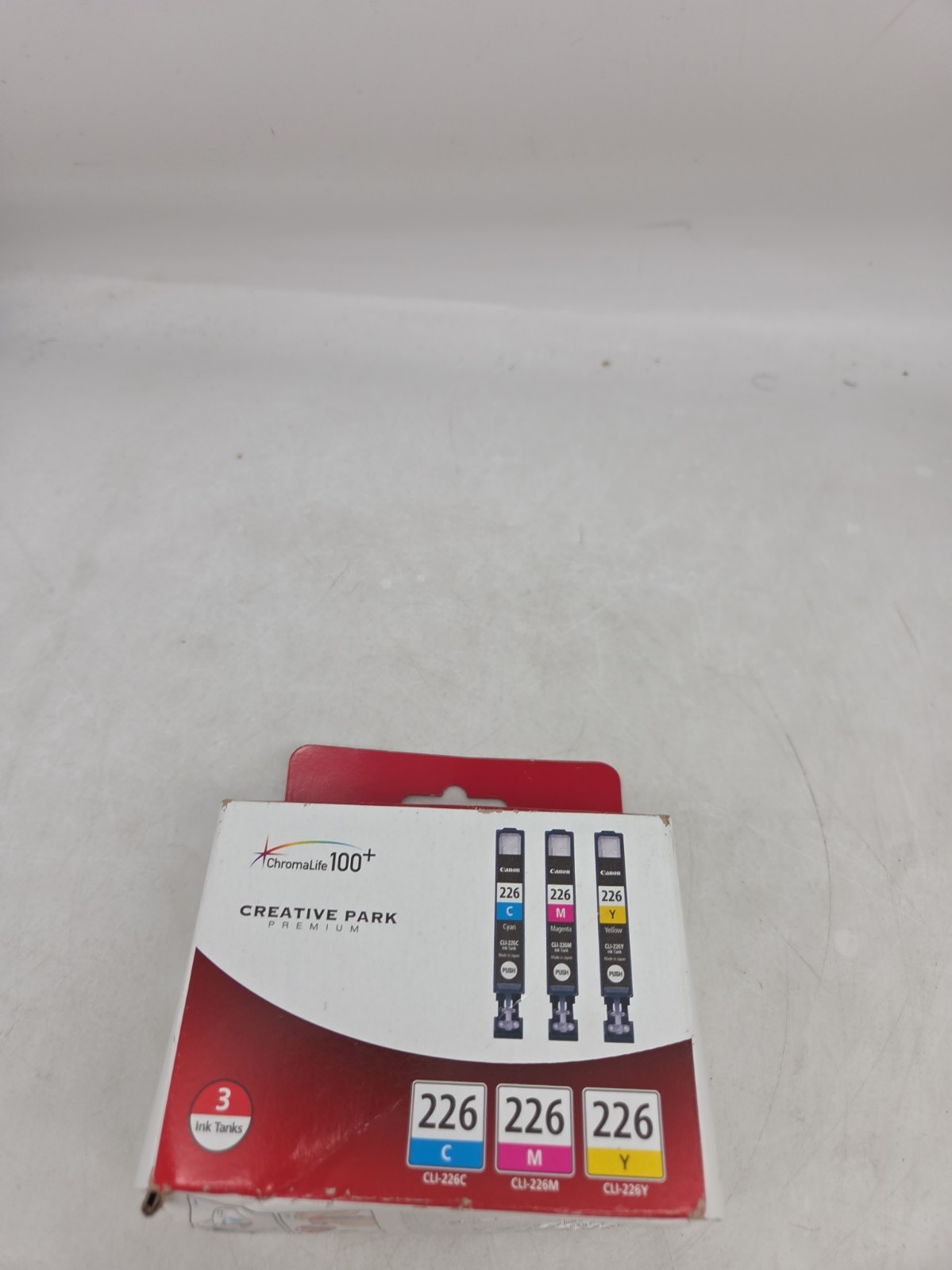 Canon 226 Ink Cyan/Magenta/Yellow 3/Pack Ink Cartridges FACTORY SEALED