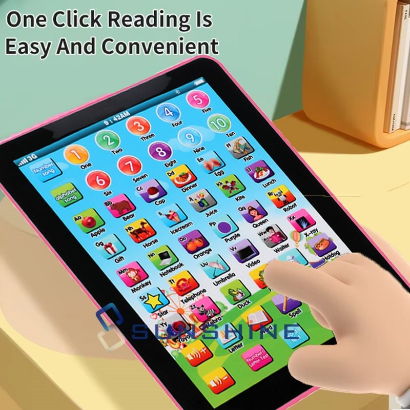 Educational Learning Pad Toy Kids Toddlers Age 3 4 5 6 7 8 Years Old Boys Girls
