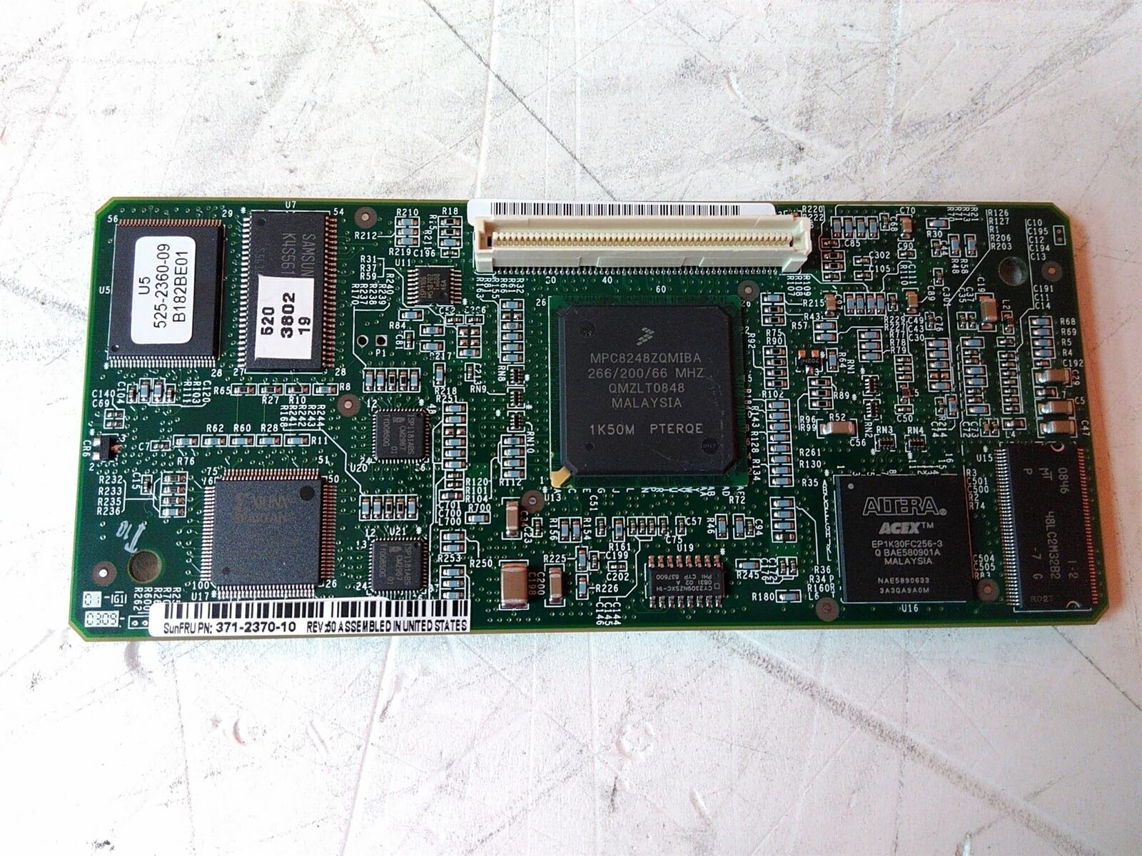 Defective Sun 371-2370 Processor Board AS-IS for Parts