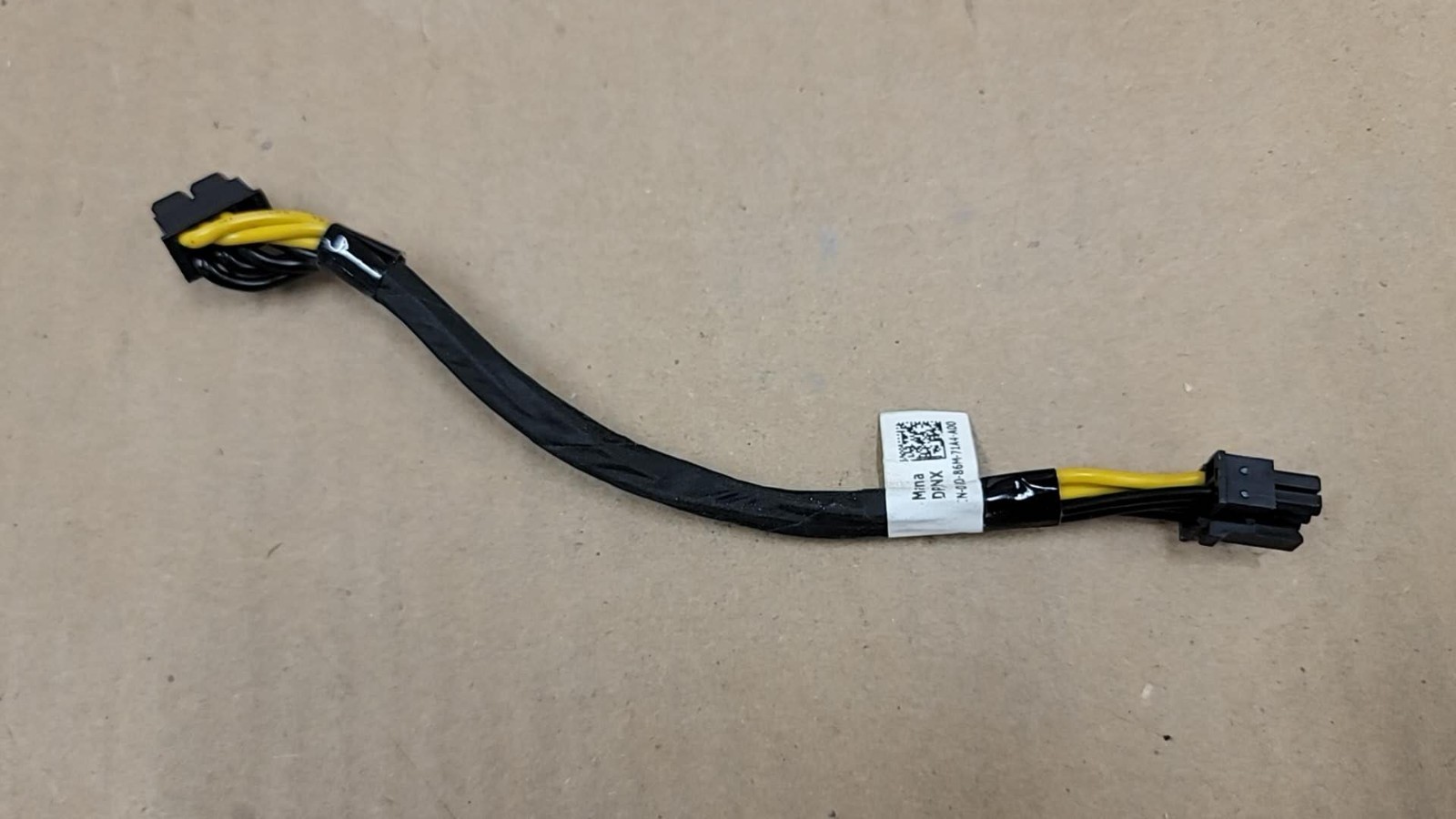 Dell V87NX PowerEdge R740 8x 3.5 R740xd 24x 2.5" Rear Flex Bay Rear Power Cable